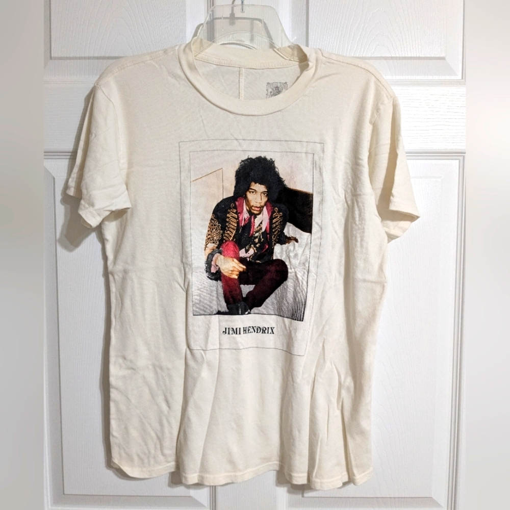 Jimi Hendrix Cream Graphic T-Shirt by Purple Haze Properties
